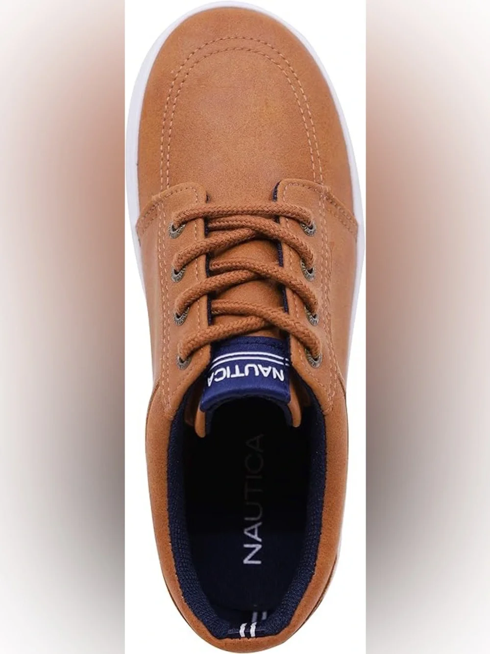 Good Used Nautica Kids Berrian Athletic Lace-Up Sneaker Size 5